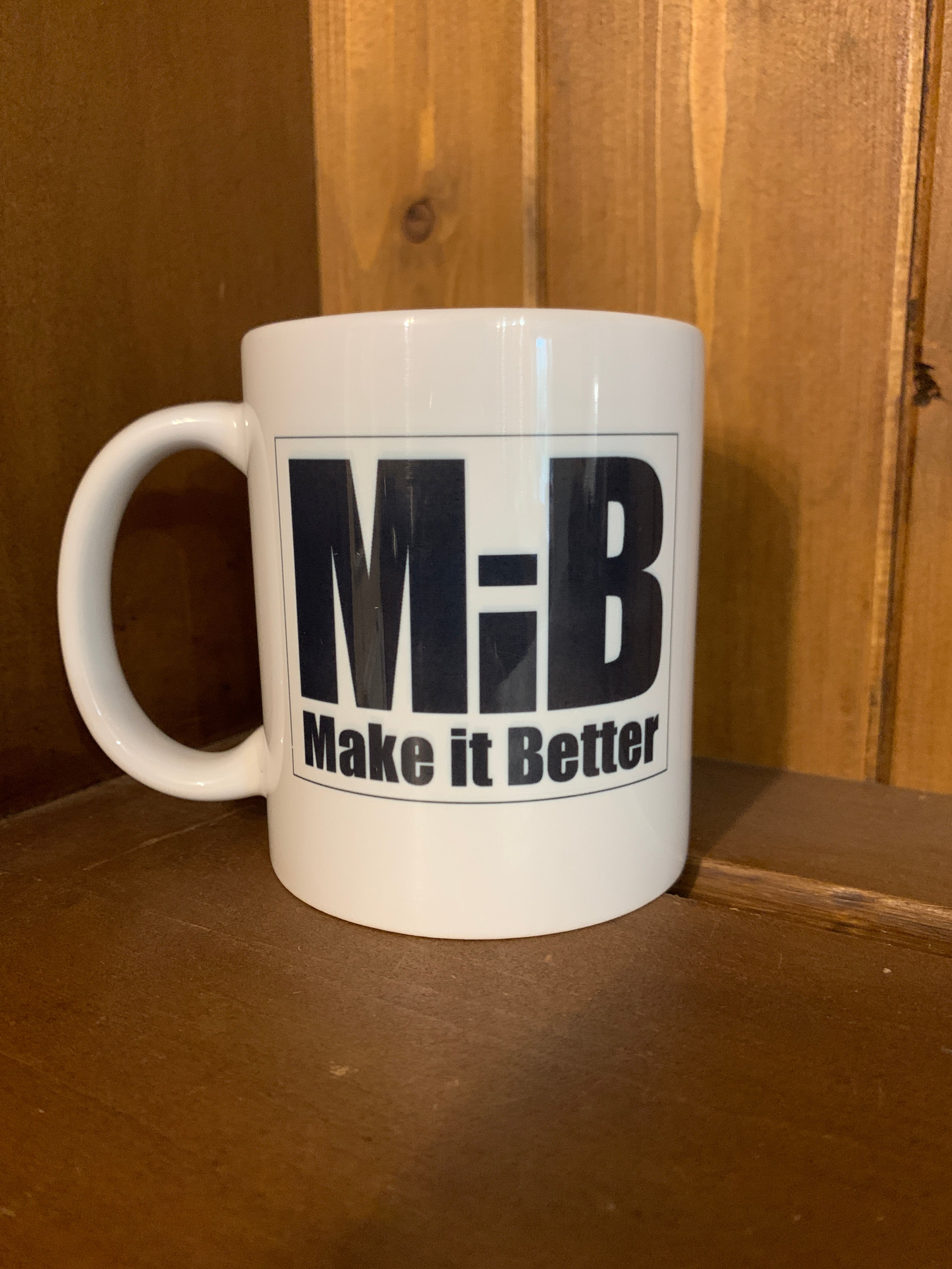 MiB 11oz Ceramic Mug in Black