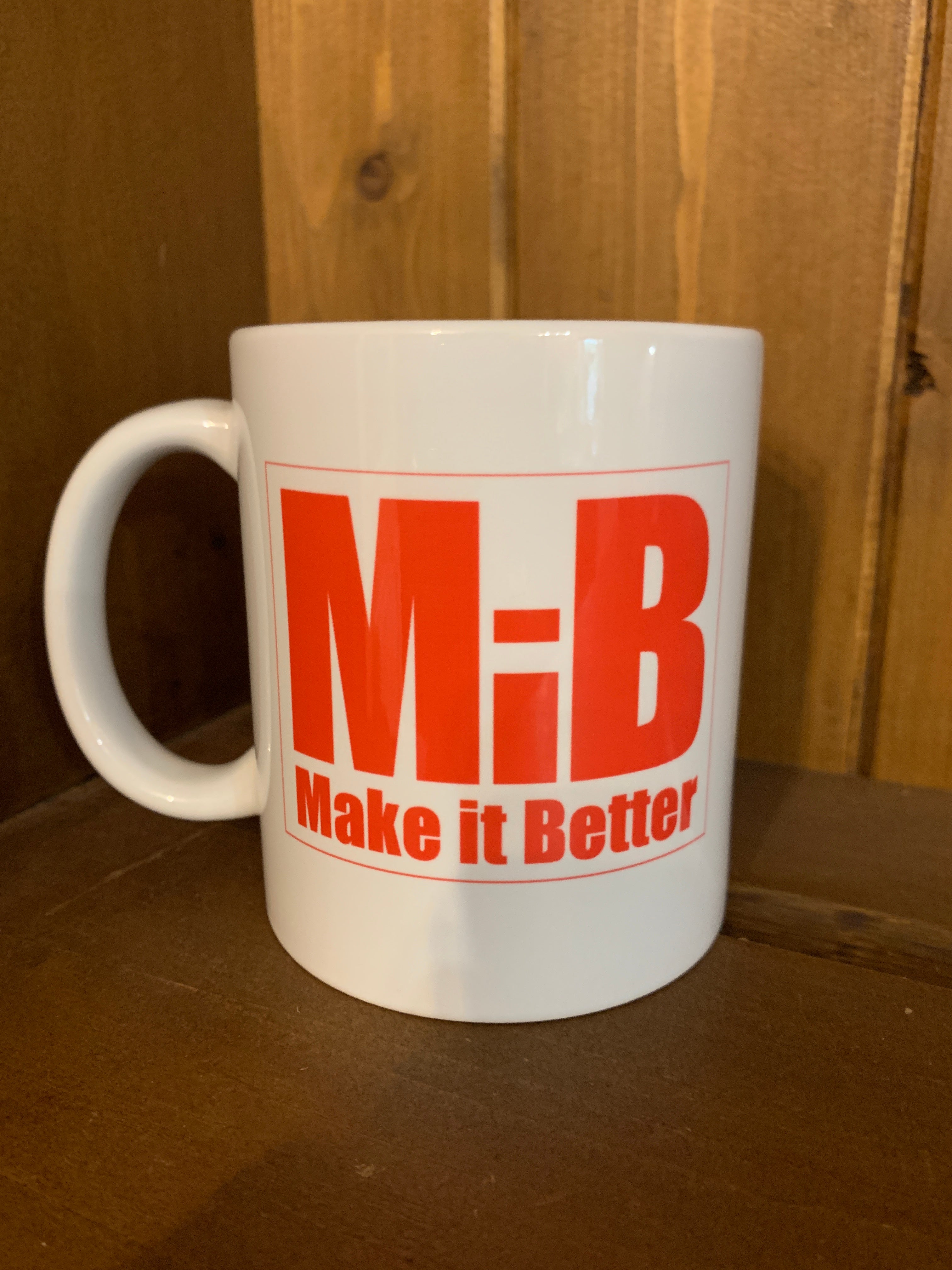 MiB 11oz Ceramic Mug in Red
